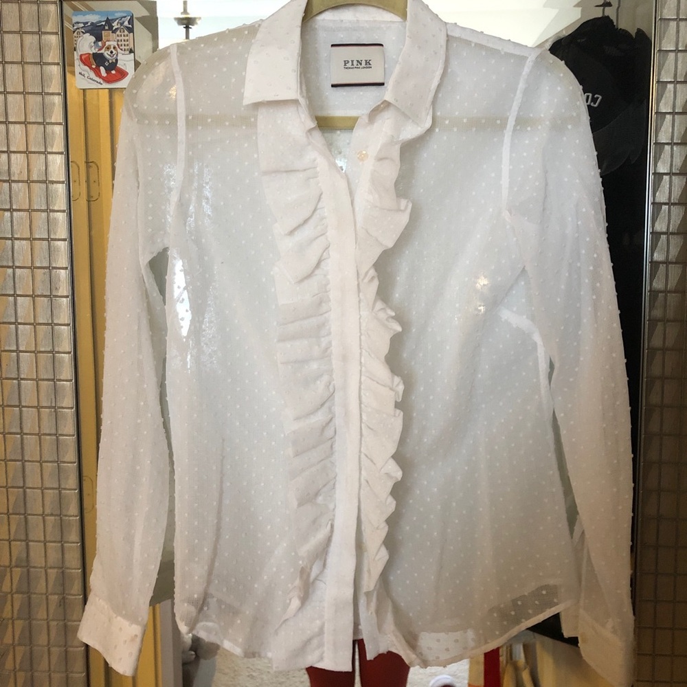Thomas Pink white button down